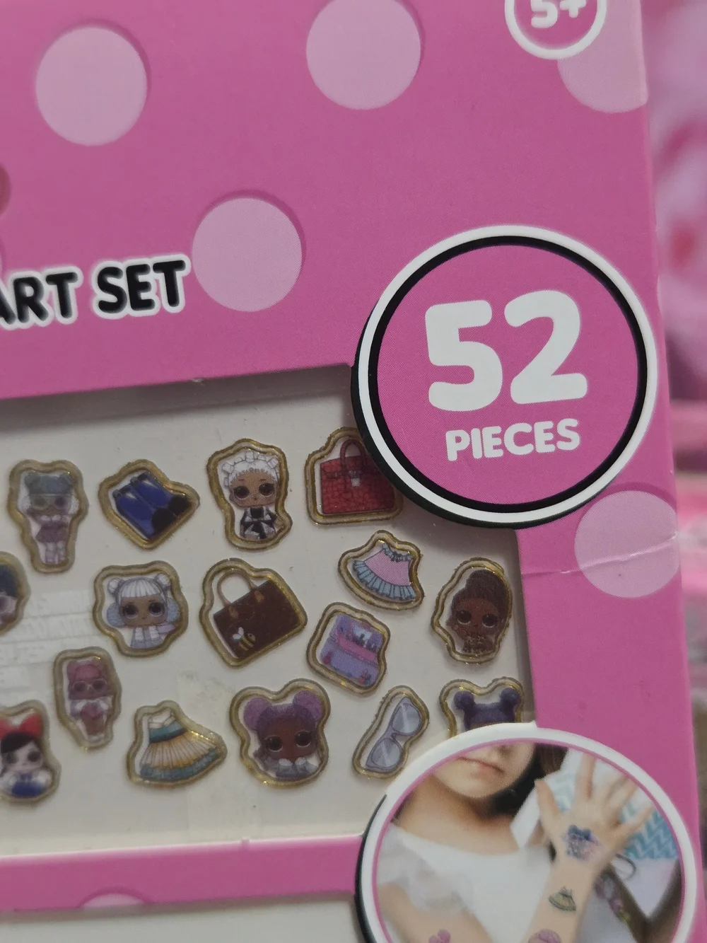 L.O.L. Surprise! Nail & Body Art Set - Pink